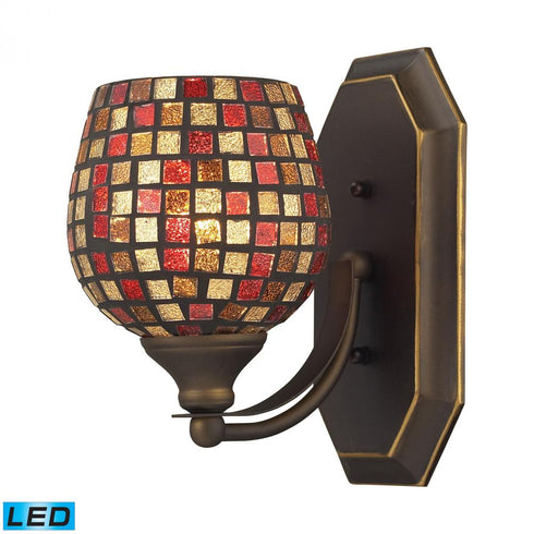 Elk Mix And Match Vanity Vanity Light Model: 570-1B-MLT-LED