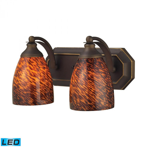 Elk Mix And Match Vanity Vanity Light Model: 570-2B-ES-LED
