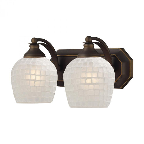 Elk Mix And Match Vanity Vanity Light Model: 570-2B-WHT