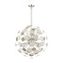Elk Modish 4 Light Flush Mount In Matte White Model: 18284/4
