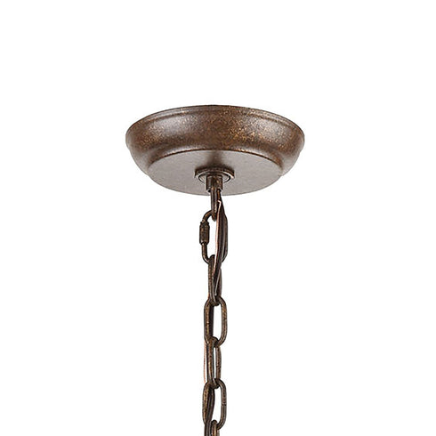 Elk Modish 6 Light Chandlier In Matte White With Model: 18285/6