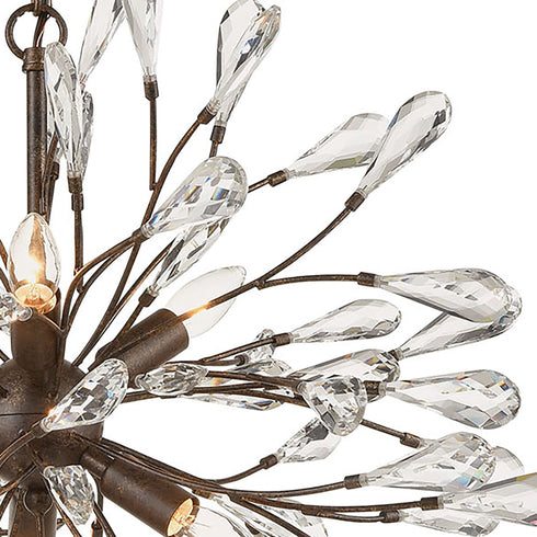 Elk Modish 6 Light Chandlier In Matte White With Model: 18285/6