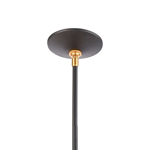 Elk Modley 1 Light Mini Pendant In Matte Black Model: 46503/1