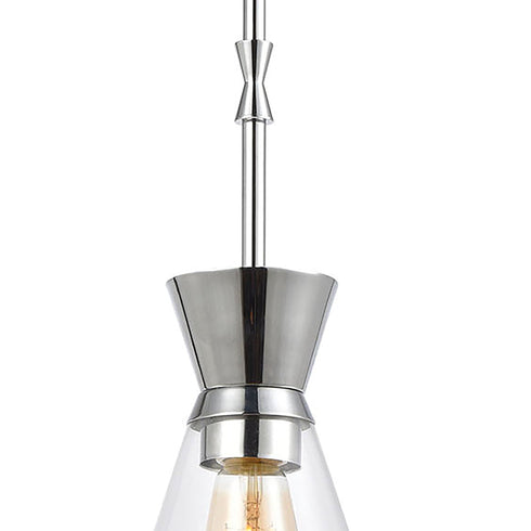 Elk Modley 1 Light Mini Pendant In Polished Model: 46453/1