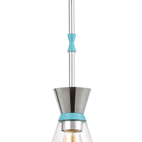 Elk Modley 1 Light Mini Pendant In Polished Model: 46473/1
