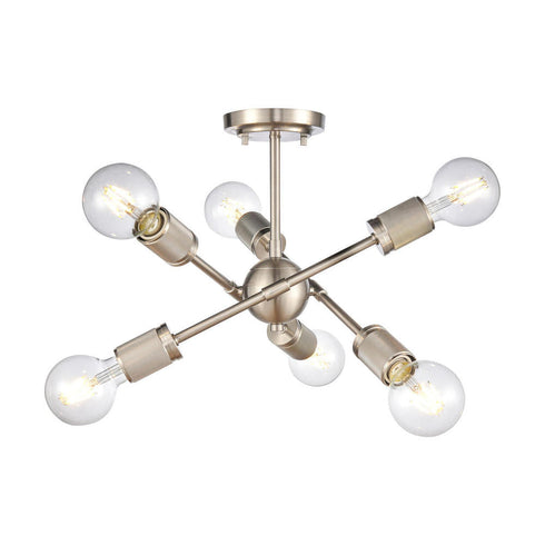Elk Module Semi Flush Mount Model: 47666/6