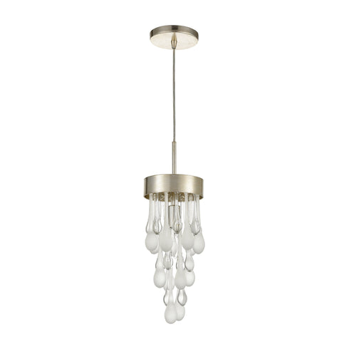 Elk Morning Frost 1 Light Mini Pendant In Silver Model: 32343/1