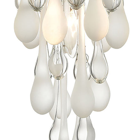 Elk Morning Frost 1 Light Mini Pendant In Silver Model: 32343/1