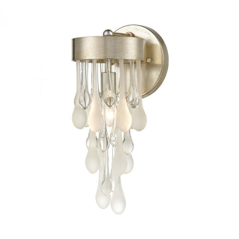 Elk Morning Frost 1 Light Sconce In Silver Leaf Model: 32340/1