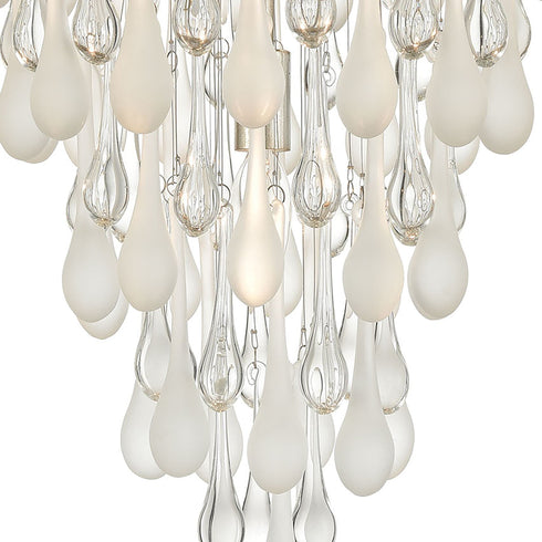 Elk Morning Frost 4 Light Flush Mount In Silver Model: 32341/4