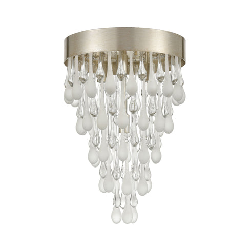 Elk Morning Frost 4 Light Flush Mount In Silver Model: 32341/4