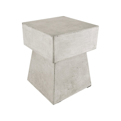 Elk Mushroom Stool In Polished Concrete Model: 157-019