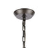 Elk Naples 11 Light Chandlier In Dark Graphite Model: 16365/11