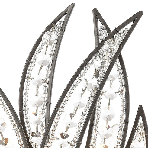 Elk Naples 2 Light Sconce In Dark Graphite With Model: 16361/2