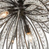 Elk Naples 8 Light Semi Flush Mount In Dark Model: 16363/8