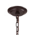 Elk Natural Rope 1 Light Mini Pendant In Oil Model: 63063-1