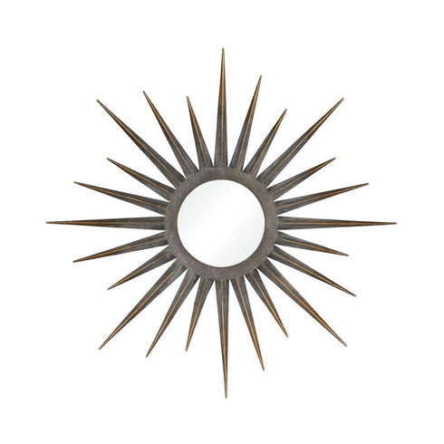 Elk Newtown Star Mirror In Antique Gold Model: 326-8755