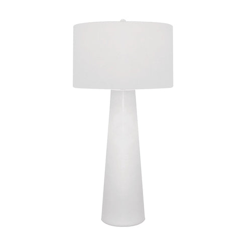Elk Obelisk Table Lamp In White With Night Light Model: 203