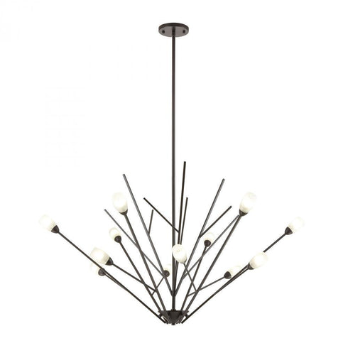 Elk Ocotillo 12 Light Chandelier In Oil Rubbed Model: 18279/12