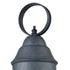 Elk Onion 1 Light Outdoor Post Mount In Aged Zinc Model: 57172/1