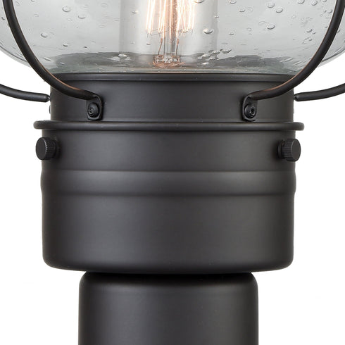 Elk Onion 1 Light Outdoor Post Mount In Oil Model: 57182/1