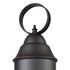 Elk Onion 1 Light Outdoor Post Mount In Oil Model: 57182/1