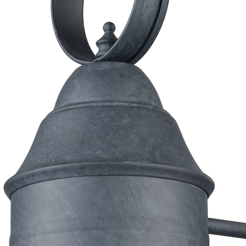 Elk Onion 1 Light Outdoor Wall Lantern In Aged Model: 57171/1