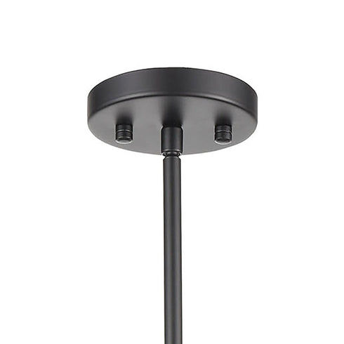 Elk Oriah 1 Light Mini Pendant In Matte Black Model: 15424/1