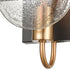 Elk Oriah 1 Light Sconce In Matte Black With Model: 15420/1