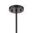 Elk Oriah 6 Light Chandlier In Matte Black With Model: 15426/6