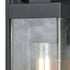 Elk Overton 1 Light Outdoor Sconce In Matte Black Model: 47500/1