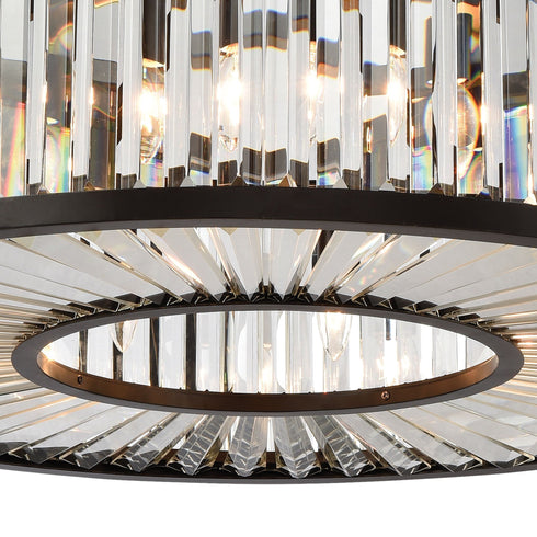 Elk Palacial 11 Light Chandlier In Oil Rubbed Model: 33068/11