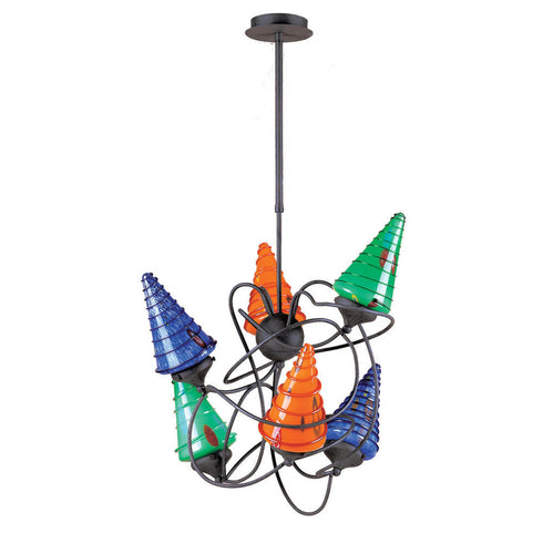 Elk Pazzo Chandelier Model: 123-6M