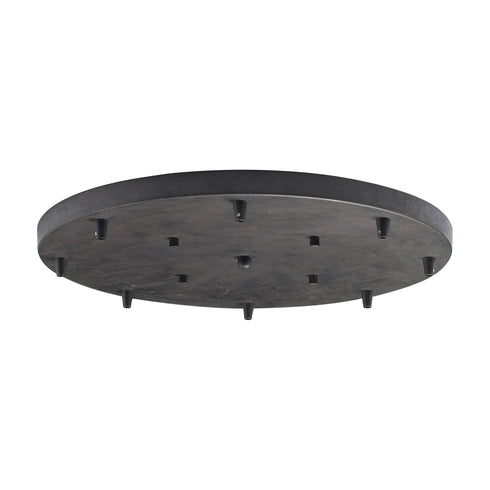 Elk Pendant Options Illuminare Acc 8 Light Round Dark Rust Pan Model: 8R-DR