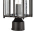 Elk Radnor 1 Light Post Mount In Matte Black With Model: 46694/1