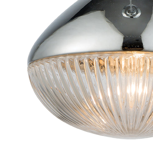 Elk Ravette 1 Light Mini Pendant In Polished Model: 56623/1