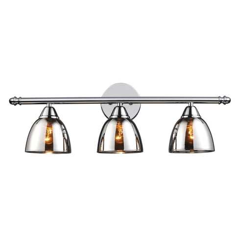 Elk Reflections 3 Light Vanity Sconce In Polished Model: 10072/3