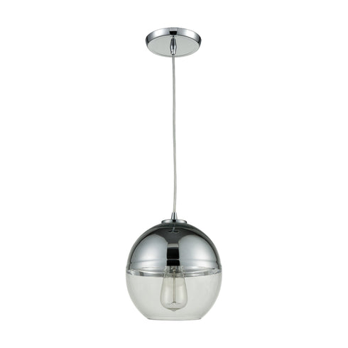 Elk Revelo 1 Light Mini Pendant In Polished Model: 10492/1