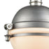Elk Riley 1 Light Mini Pendant In Weathered Zinc Model: 16107/1