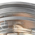 Elk Riley 3 Light Flush Mount In Weathered Zinc Model: 16104/3