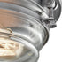Elk Riley 3 Light Flush Mount In Weathered Zinc Model: 16104/3