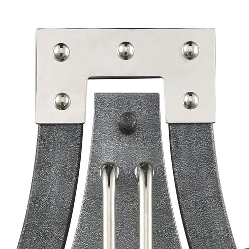 Elk Riveted Plate 2 Light Sconce In Silverdust Model: 15230/2