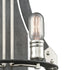 Elk Riveted Plate 2 Light Sconce In Silverdust Model: 15230/2