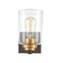 Elk Robins 1 Light Vanity Light In Matte Black Model: 46610/1