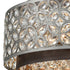 Elk Rosslyn 6 Light Chandlier In Weathered Zinc Model: 12164/6
