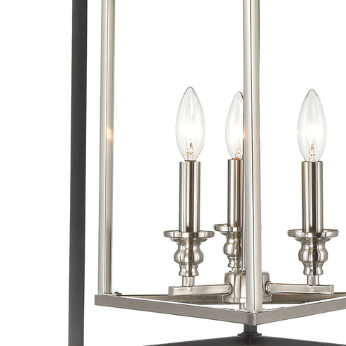 Elk Salinger 3 Light Pendant In Charcoal Model: 12235/3