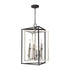 Elk Salinger 6 Light Pendant In Charcoal Model: 12236/6