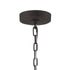 Elk Salinger 6 Light Pendant In Charcoal Model: 12236/6