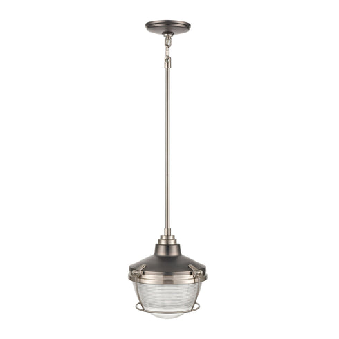 Elk Seaway Passage 1 Light Mini Pendant In Black Model: 16515/1