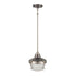 Elk Seaway Passage 1 Light Mini Pendant In Black Model: 16515/1